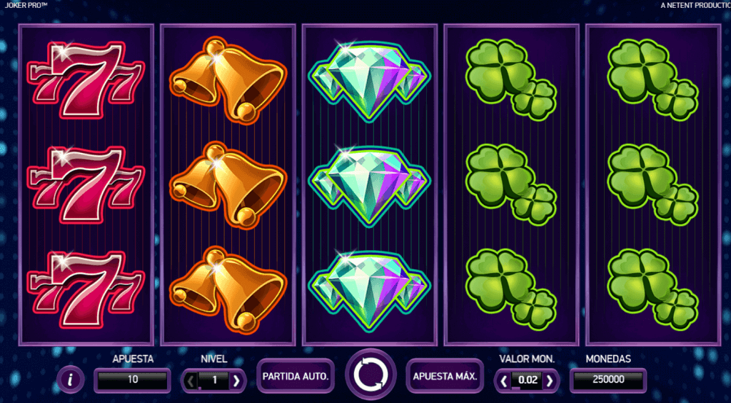 Joker Pro tragaperras