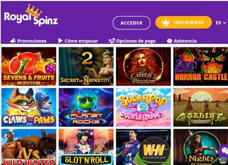 Royalspinz bono de garantía