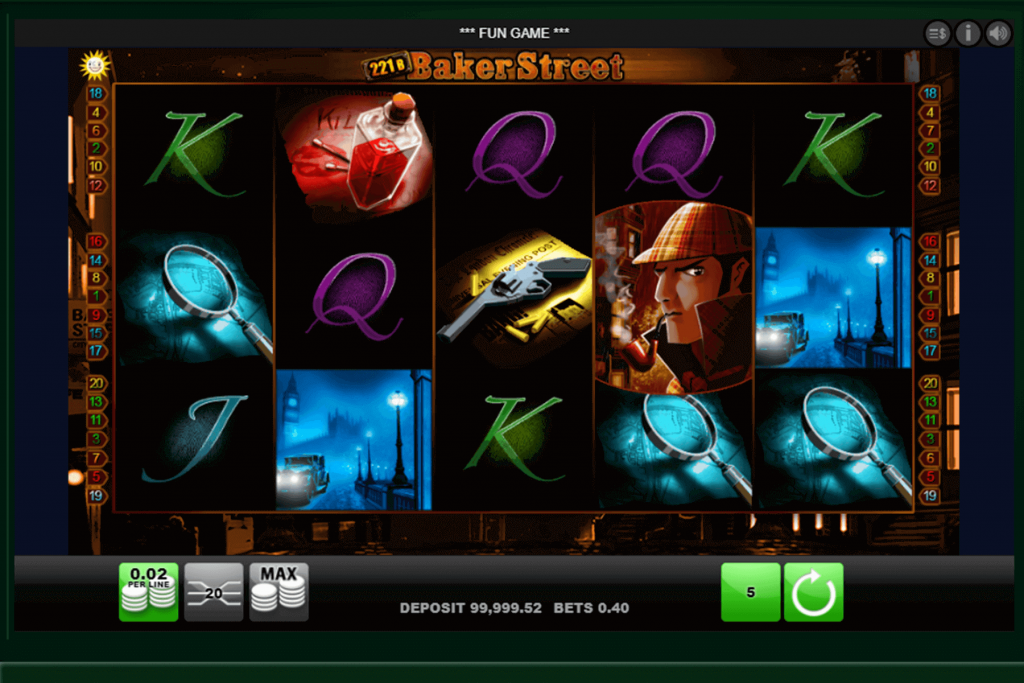 tragaperras 221B Baker Street