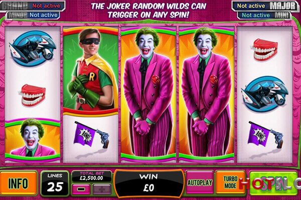 tragaperras Batman and the Joker Jewels