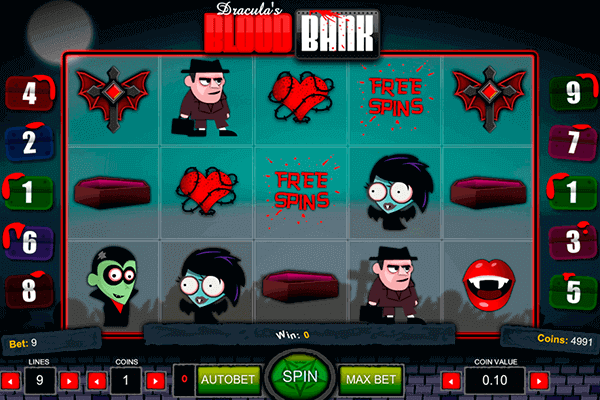 tragaperras Dracula's Blood Bank
