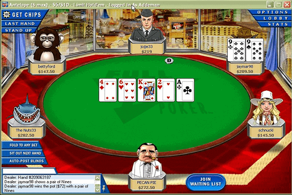 Full Tilt Poker de Amaya gaming