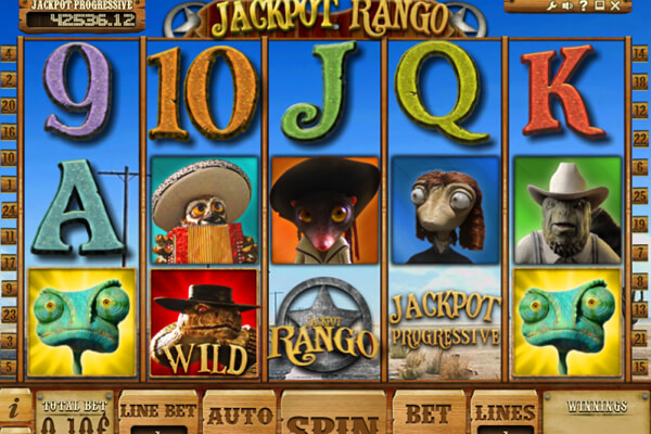 tragaperras Jackpot Rango