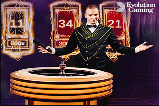 Live Lightning Roulette Evolution Gaming