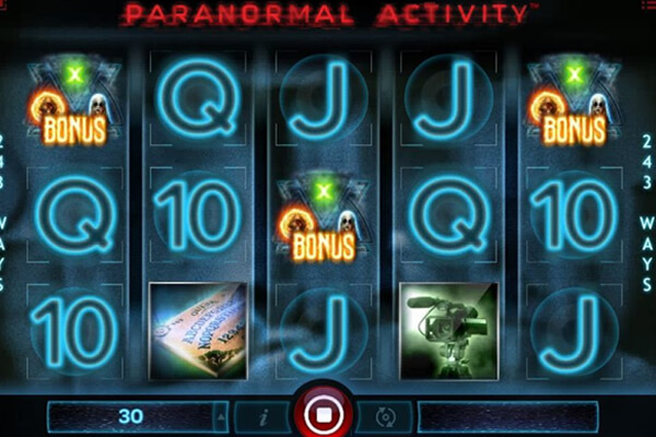 tragaperras Paranormal Activity