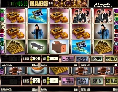 Rags to Riches tragamonedas