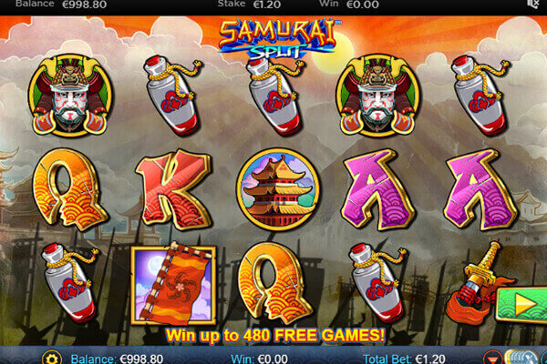 tragaperras Samurai Split