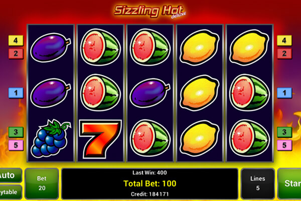 tragaperras Sizzling Hot Deluxe