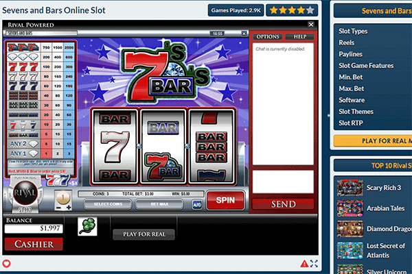 slot Action Star Bar