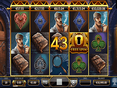 slot Holmes and The Stolen Stone