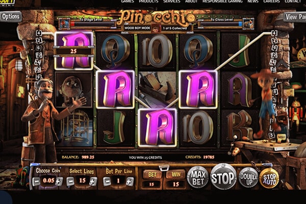 slot Pinocchio