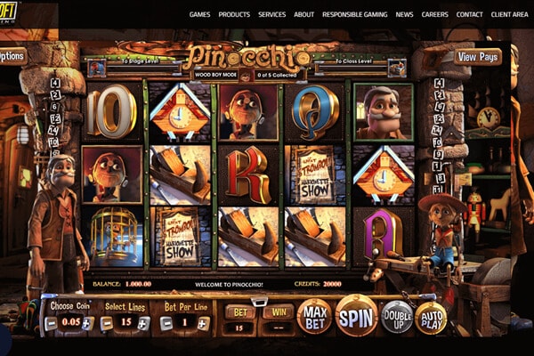 tragaperras pinocchio