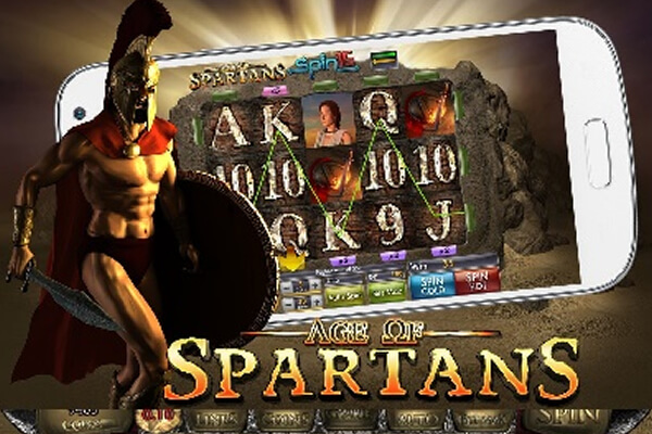 Tragaperras Age of Spartans Spin 16