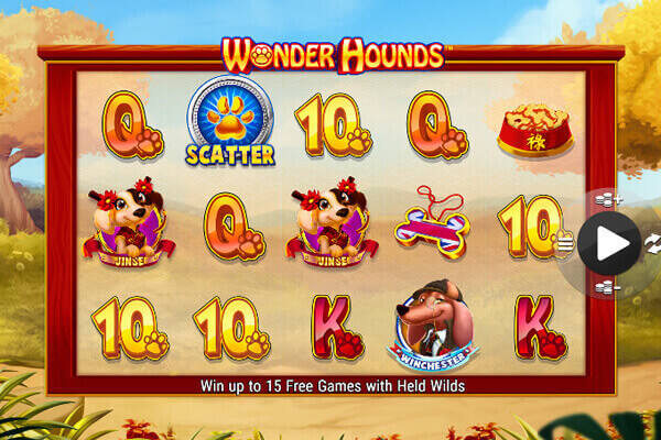 tragaperras Wonder Hounds