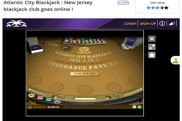 Atlantic City Blackjack