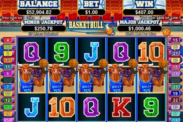 tragaperras Basketbull