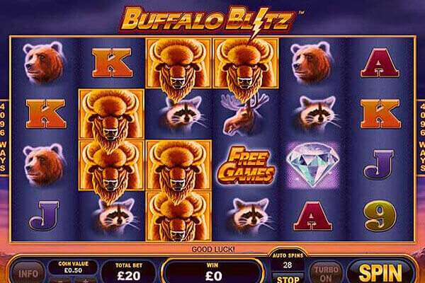 tragaperras Buffalo Blitz