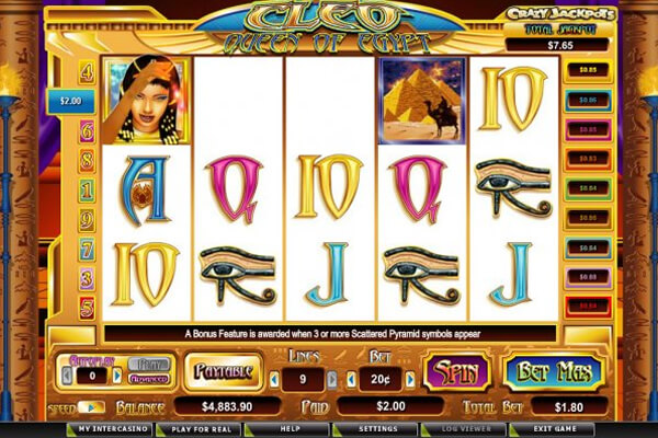 tragaperras Cleo Queen of Egypt