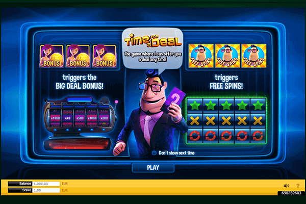 tragaperras Time for a deal