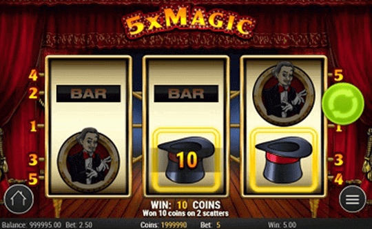 5x Magic tragamonedas