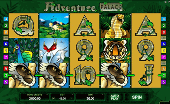Adventure Palace tragamonedas