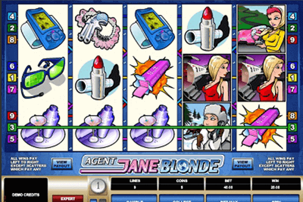 tragaperras Agent Jane Blonde