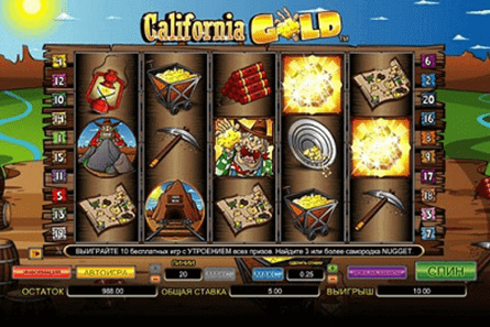 California Gold tragamonedas