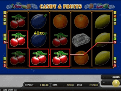 Candy & Fruits tragamonedas