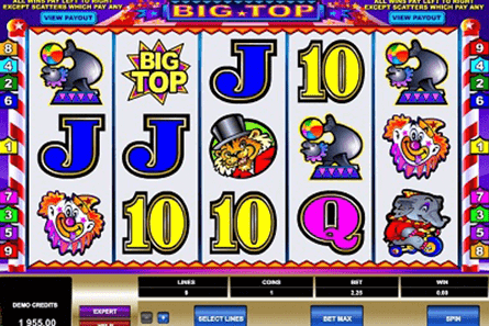 tragaperras Big Top