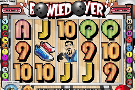 tragaperras Bowled Over