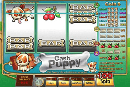 Cash Puppy tragamonedas