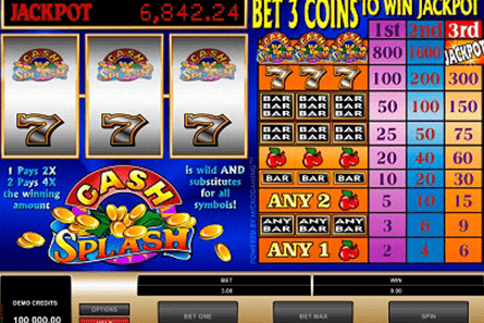 Cash Splash 3 Reel tragamonedas