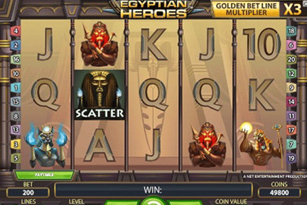 Egyptian Heroes tragamonedas