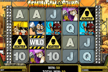 tragaperras Demolition Squad