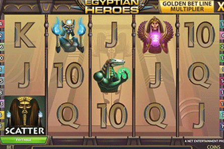 tragaperras Egyptian Heroes