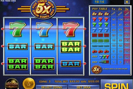 tragaperras Five Times Wins