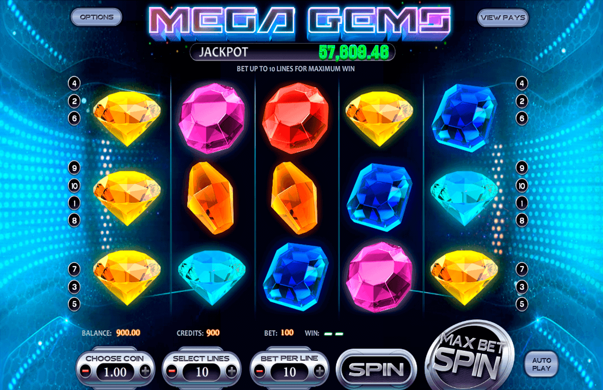 Tragaperras Mega Gems