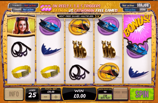 Tragaperras Batman & Catwoman Cash