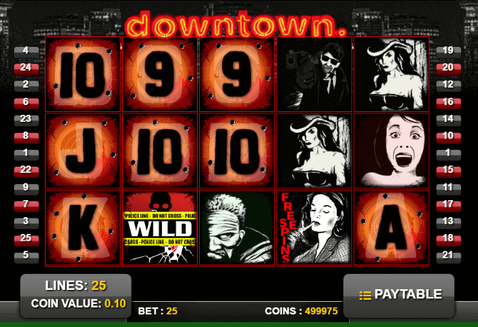 Tragaperras Downtown