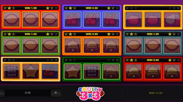 Slot Fruity 3x3
