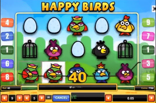 Tragaperras Happy Birds
