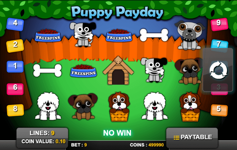 Slot Puppy PayDay