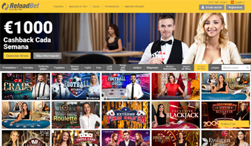 Reloadbet casino en vivo