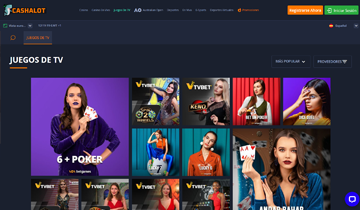 Cashalot casino juegos de tv