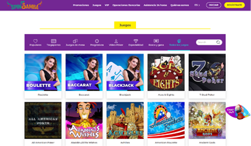 SpinSamba juegos de casino