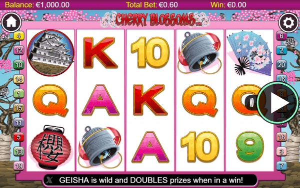 Cherry Blossoms Tragamonedas