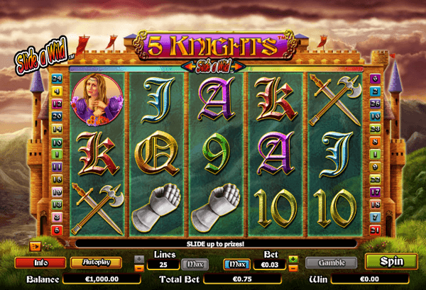 Tragaperras 5 knights