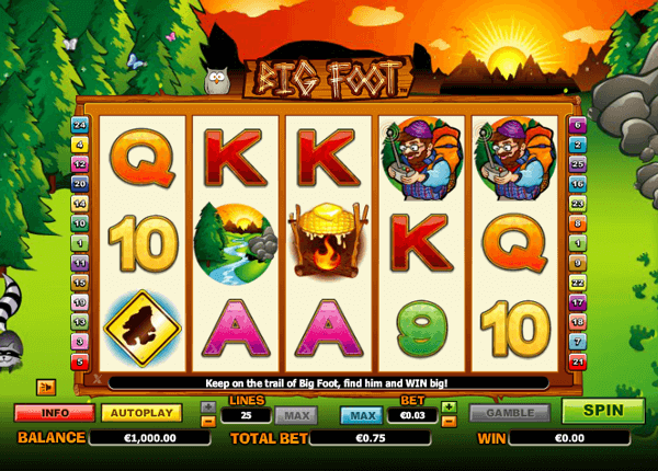 Big Foot tragamonedas