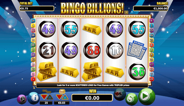 Bingo Billions tragamonedas