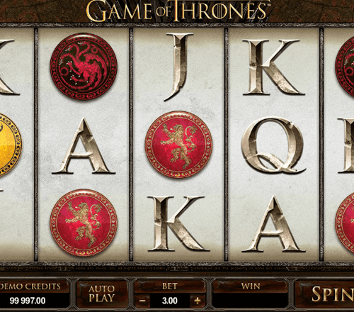 Tragaperras Game of Thrones